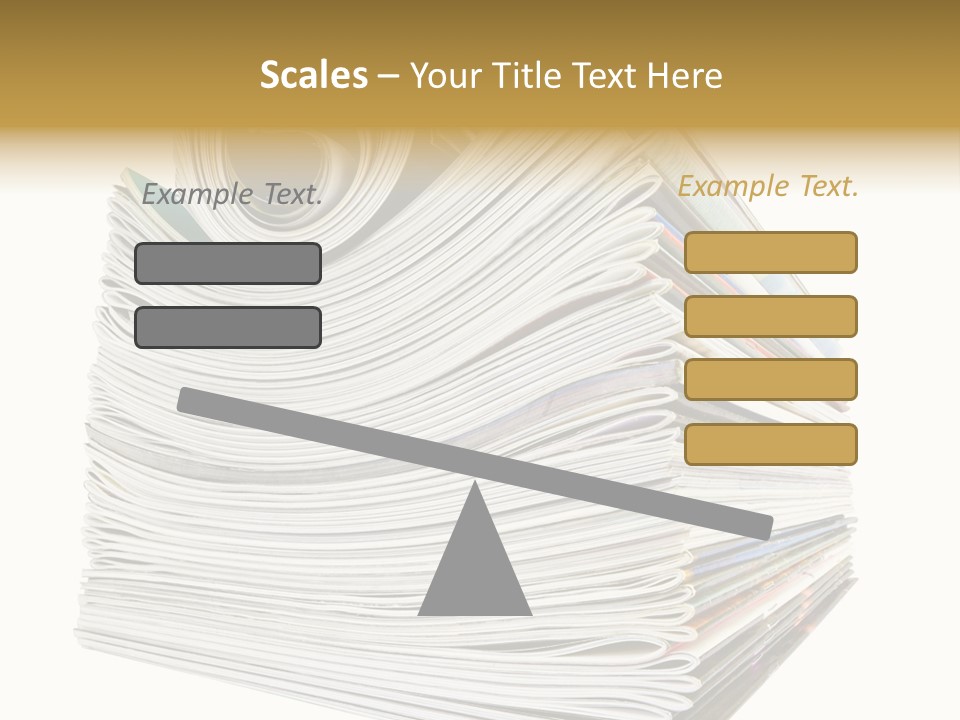 Profe Ional Toon Table PowerPoint Template