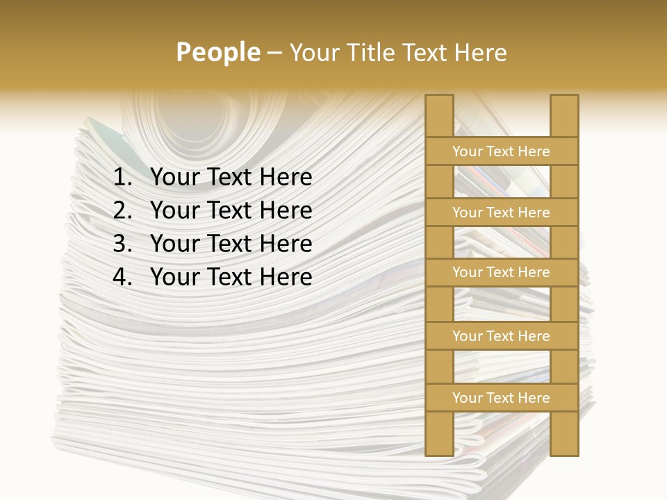 Profe Ional Toon Table PowerPoint Template