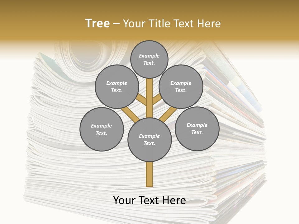 Profe Ional Toon Table PowerPoint Template