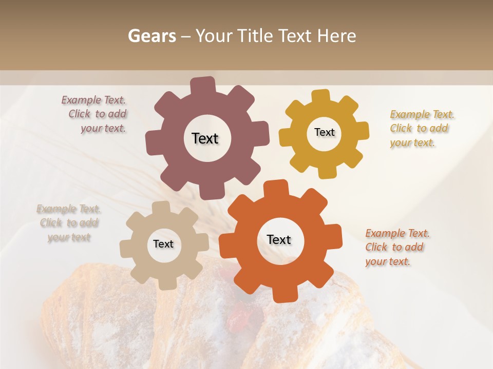 Jam Milk Fresh PowerPoint Template