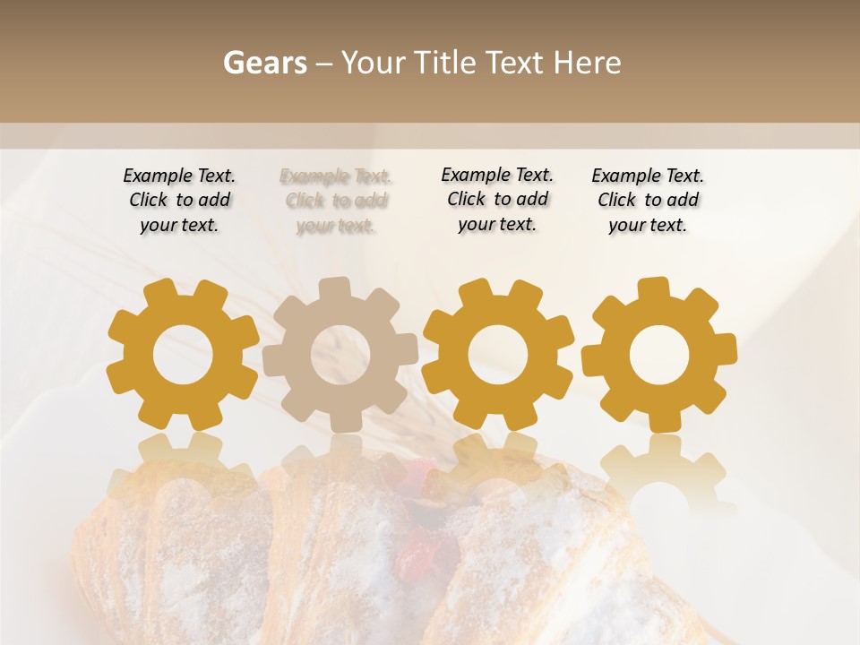 Jam Milk Fresh PowerPoint Template