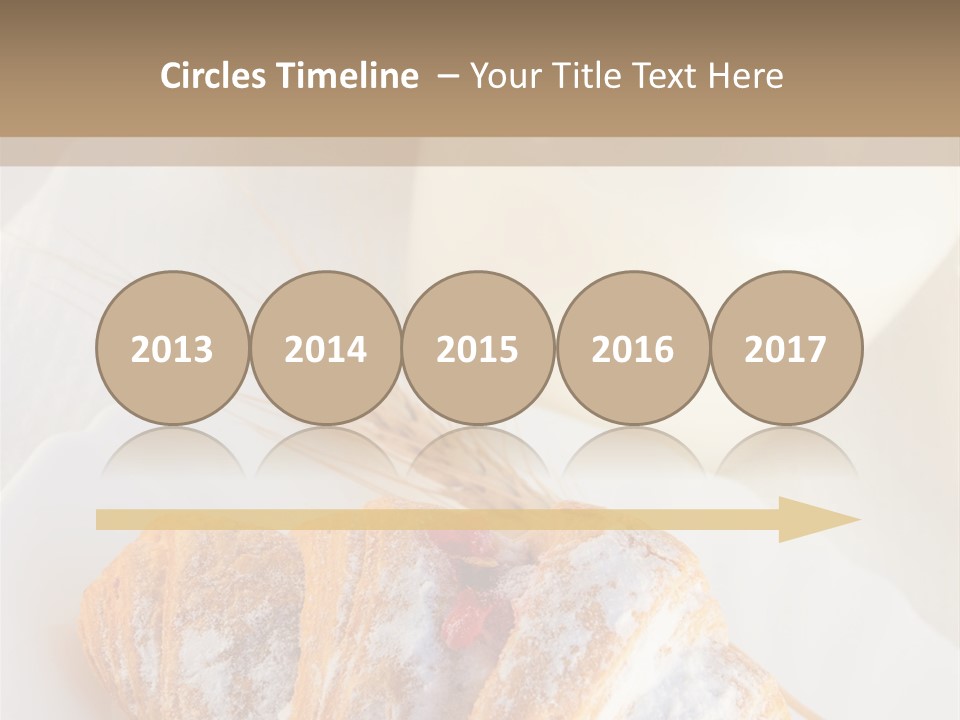 Jam Milk Fresh PowerPoint Template