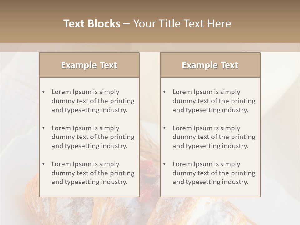Jam Milk Fresh PowerPoint Template
