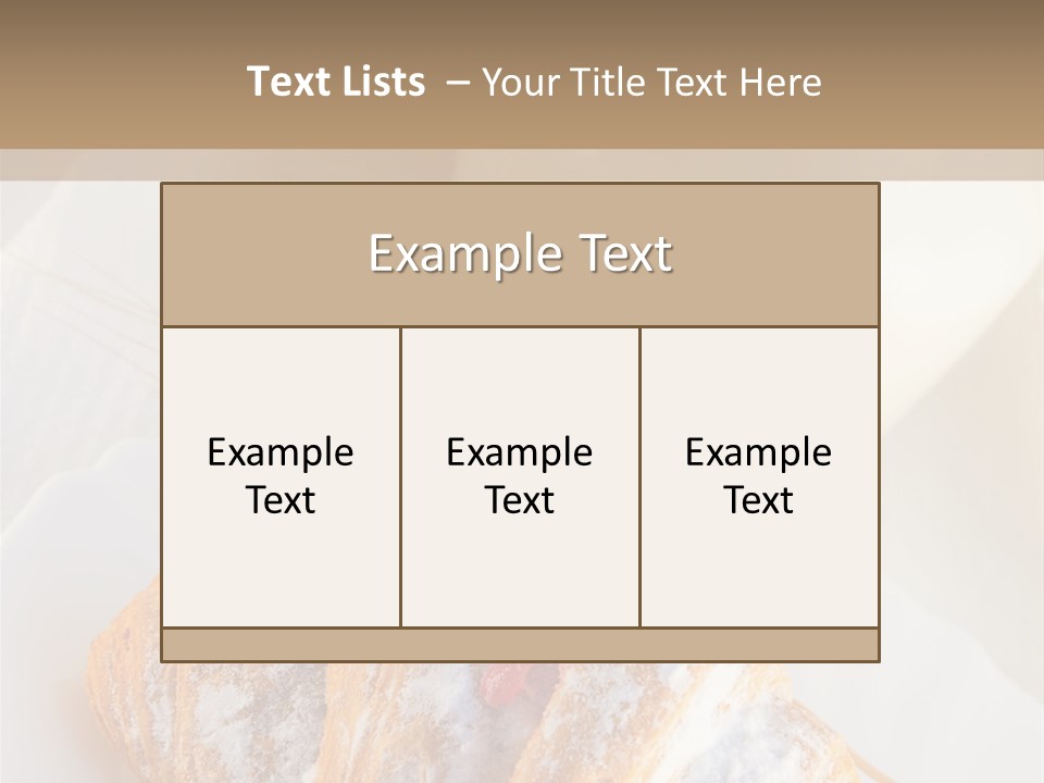 Jam Milk Fresh PowerPoint Template