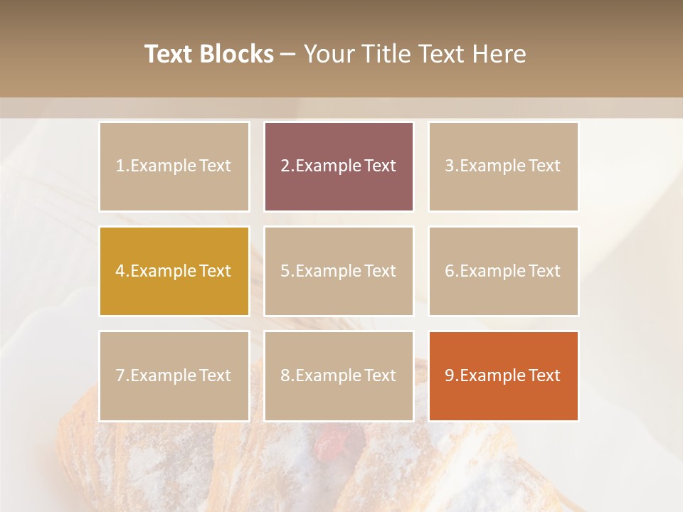 Jam Milk Fresh PowerPoint Template