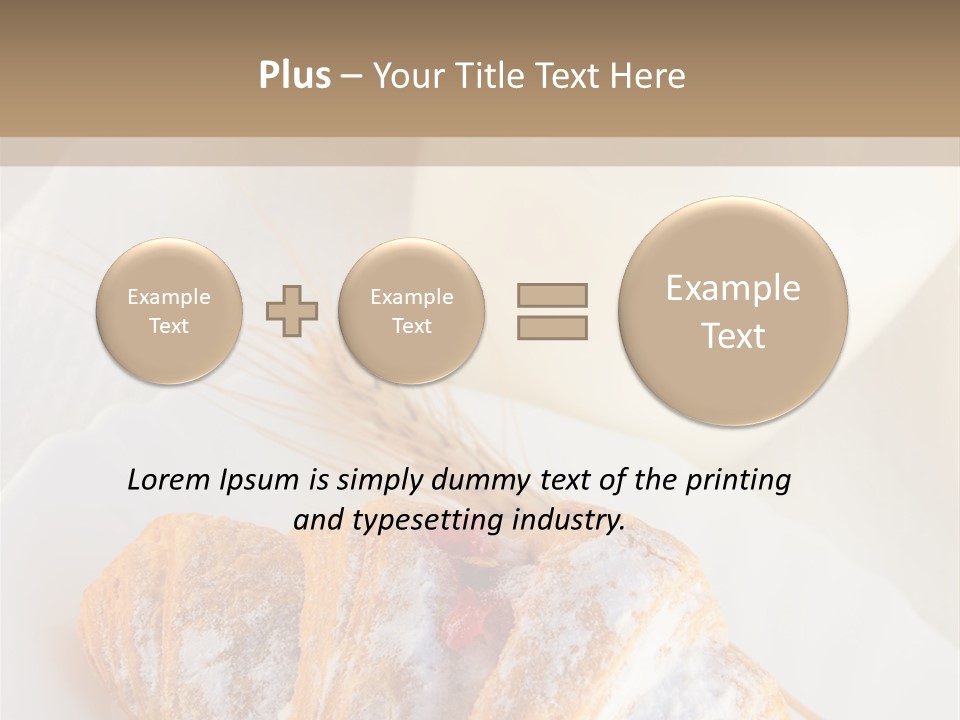 Jam Milk Fresh PowerPoint Template