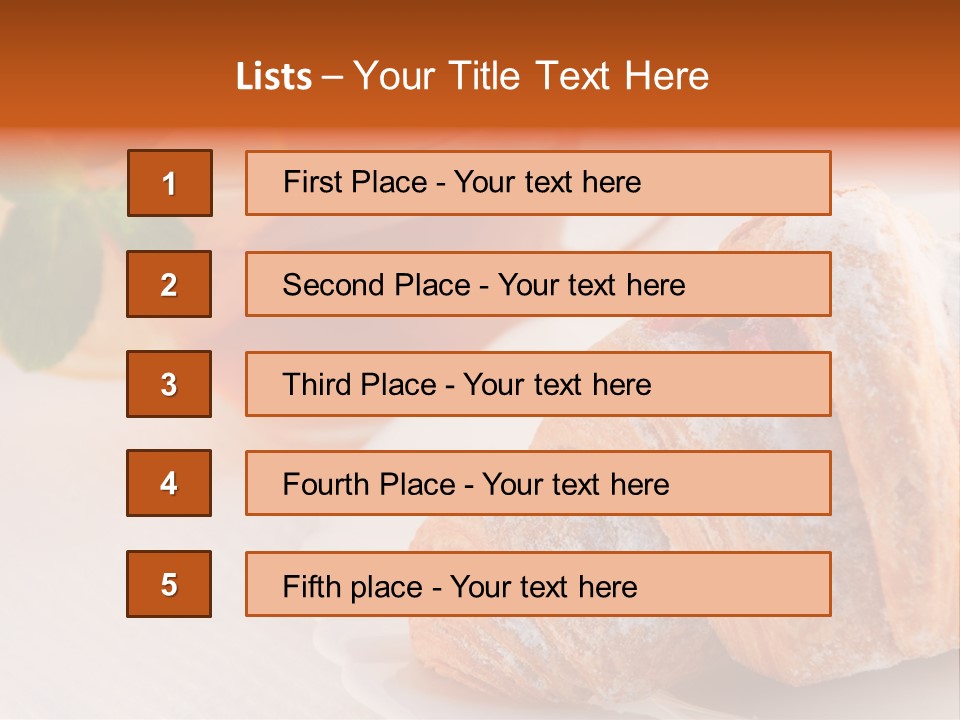 Morning Leaf Healthy PowerPoint Template