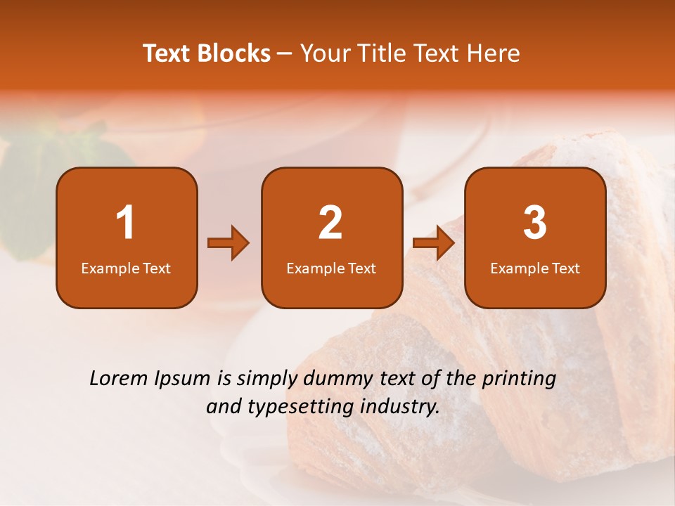 Morning Leaf Healthy PowerPoint Template