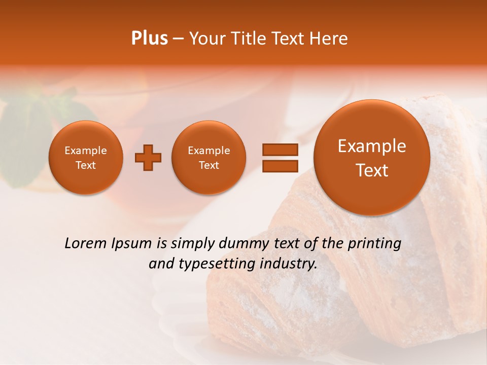 Morning Leaf Healthy PowerPoint Template