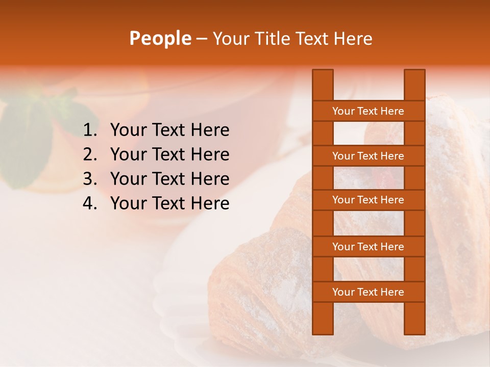 Morning Leaf Healthy PowerPoint Template