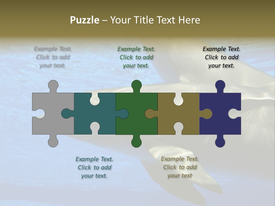 Delphine Pool Mular PowerPoint Template