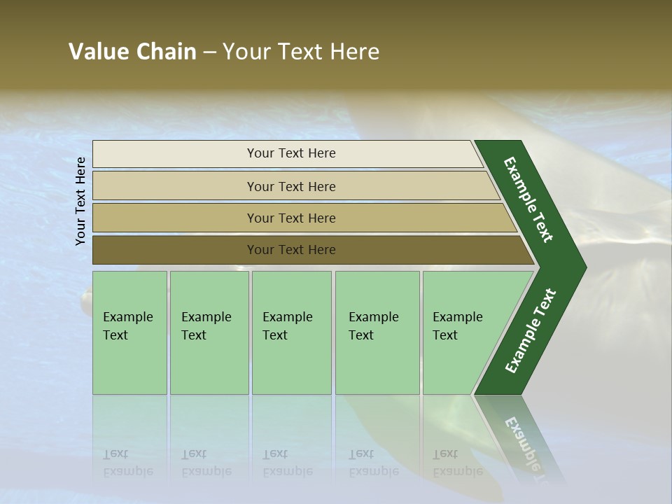 Delphine Pool Mular PowerPoint Template