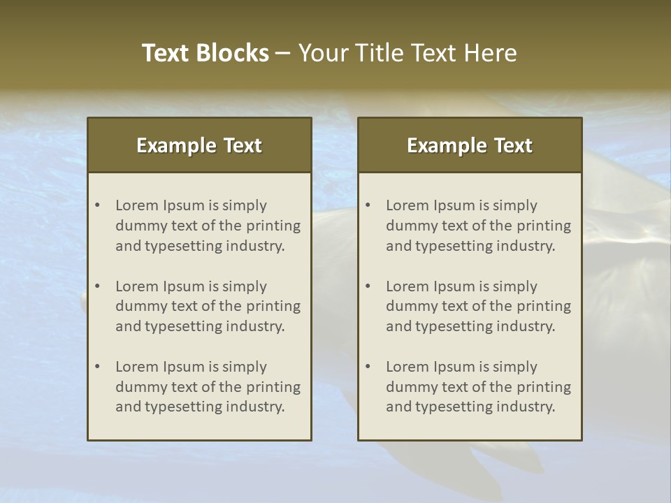 Delphine Pool Mular PowerPoint Template