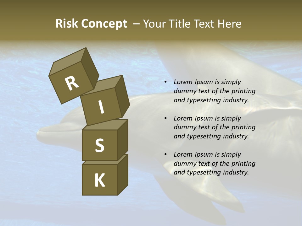 Delphine Pool Mular PowerPoint Template