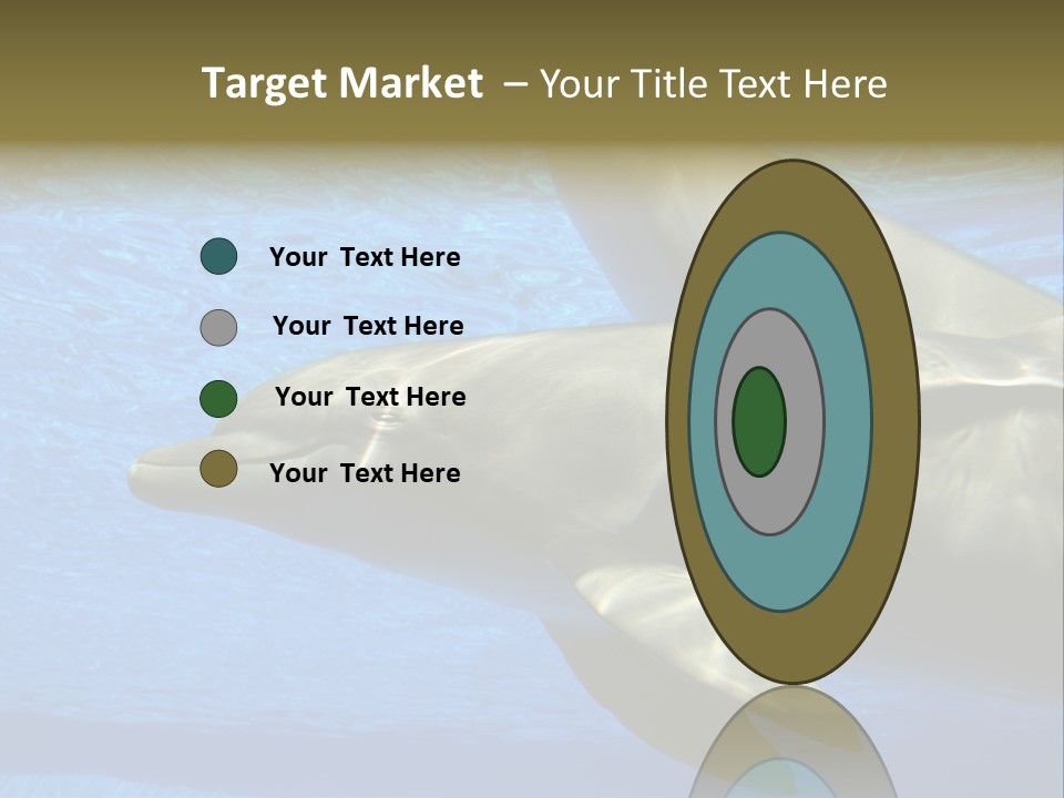 Delphine Pool Mular PowerPoint Template