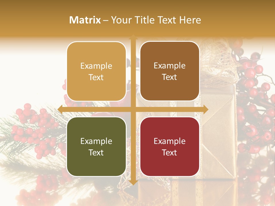 Retro Hanging Text PowerPoint Template