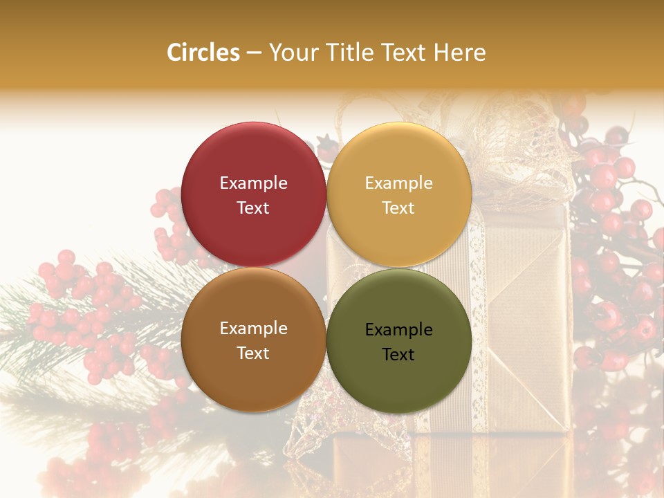 Retro Hanging Text PowerPoint Template