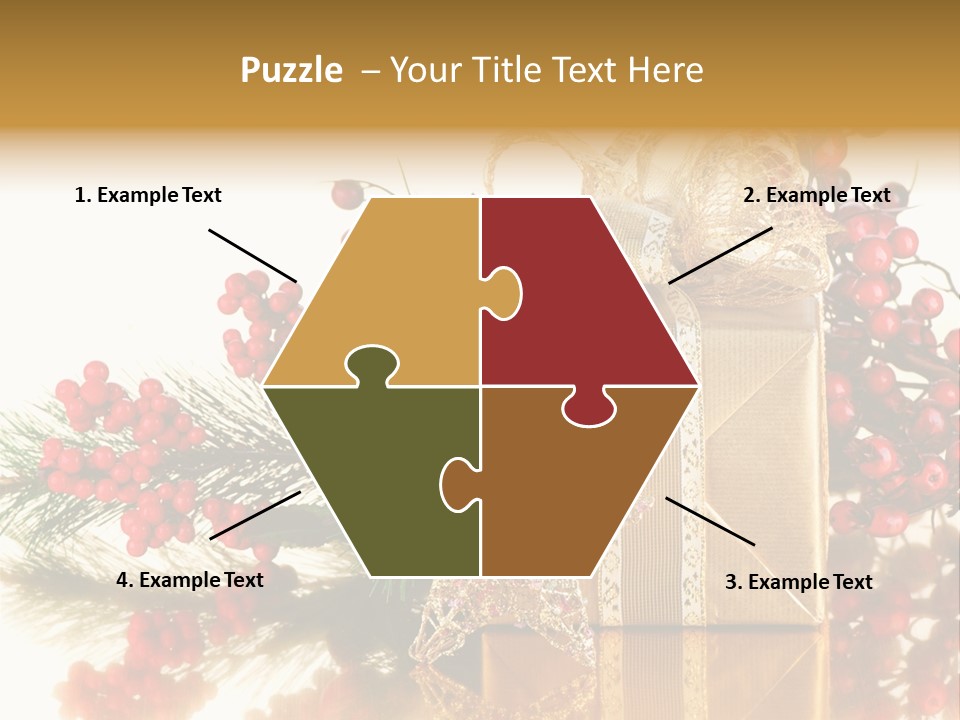 Retro Hanging Text PowerPoint Template