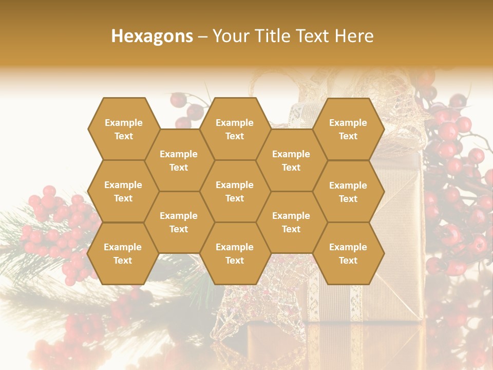 Retro Hanging Text PowerPoint Template