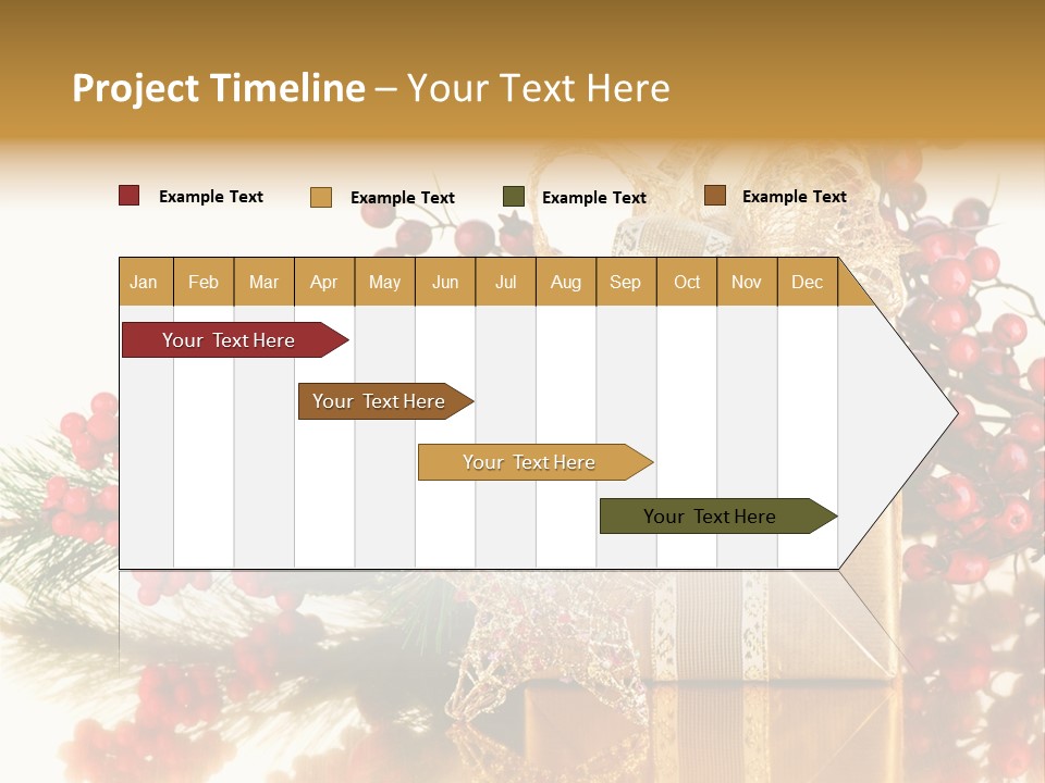 Retro Hanging Text PowerPoint Template