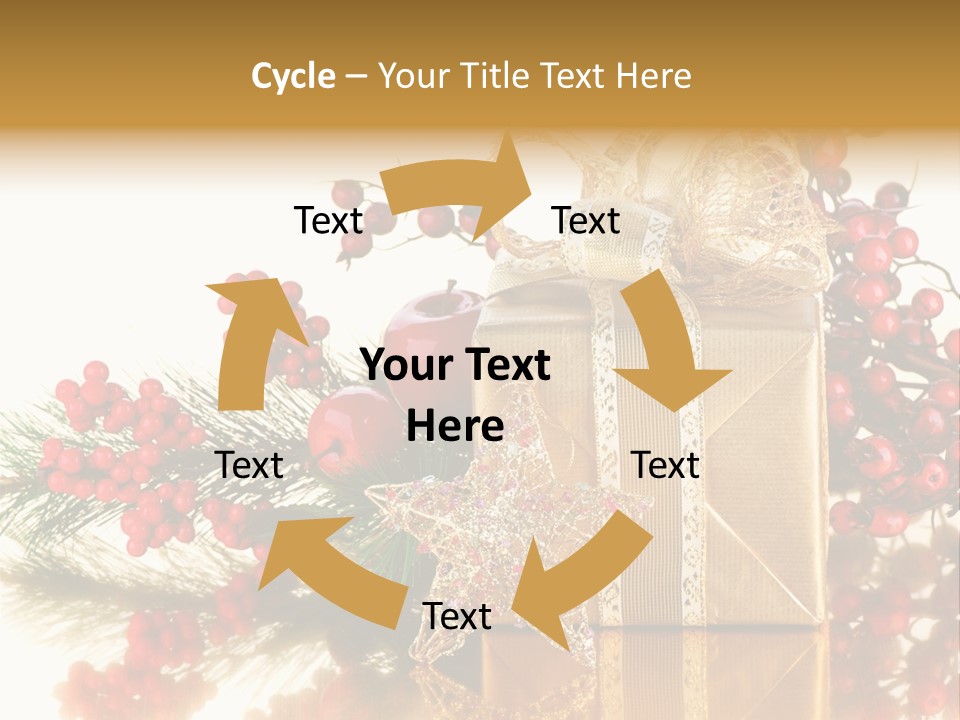 Retro Hanging Text PowerPoint Template