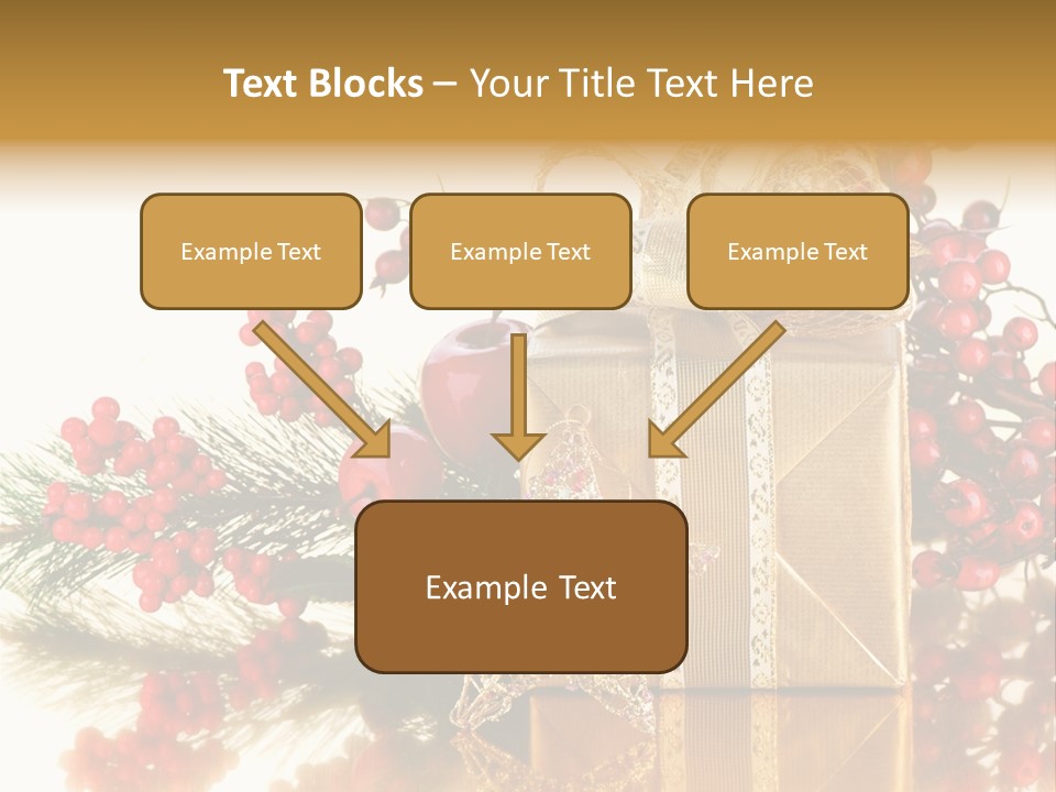 Retro Hanging Text PowerPoint Template