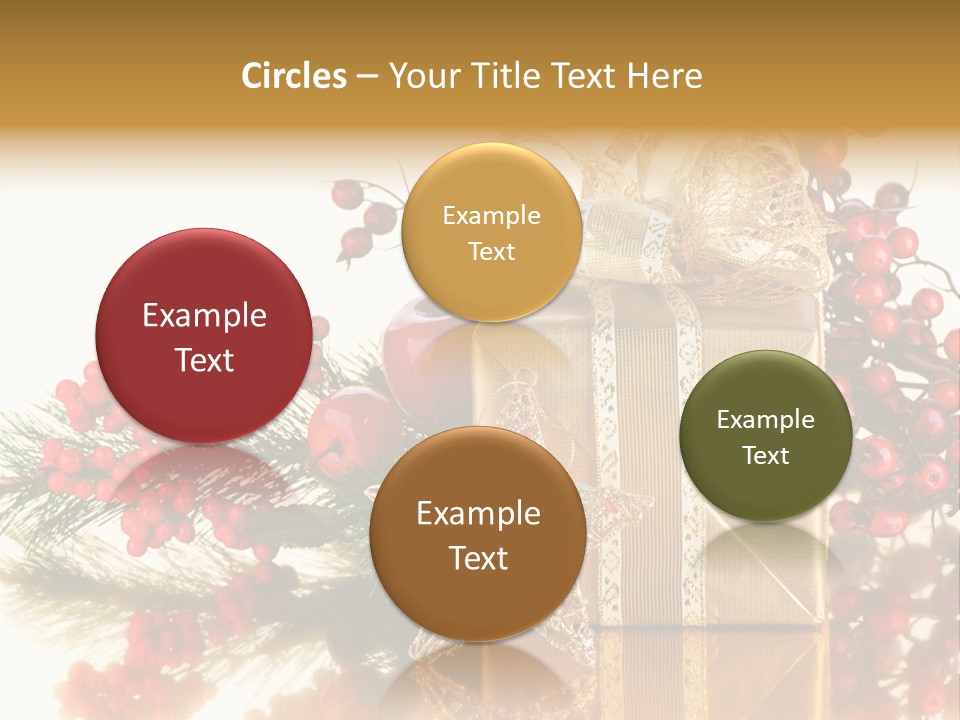 Retro Hanging Text PowerPoint Template