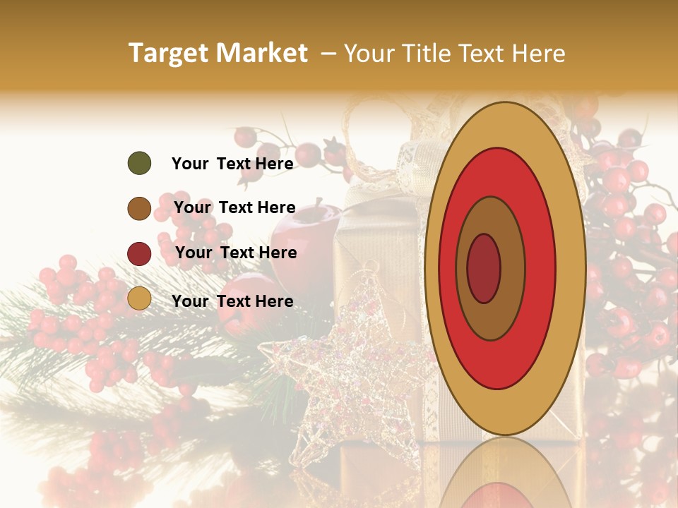 Retro Hanging Text PowerPoint Template