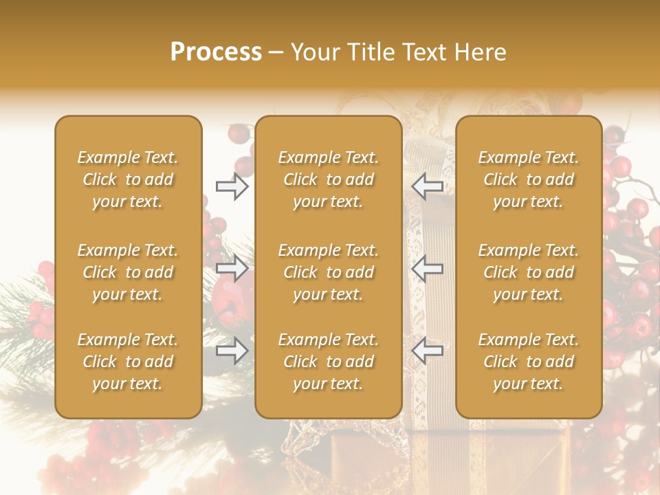 Retro Hanging Text PowerPoint Template