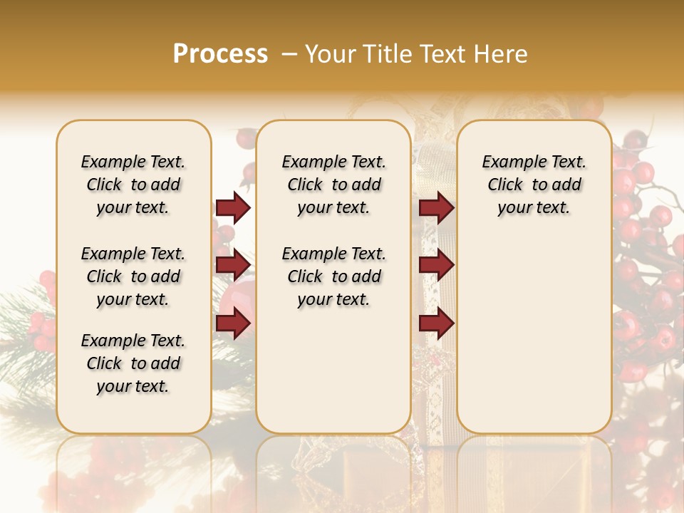 Retro Hanging Text PowerPoint Template
