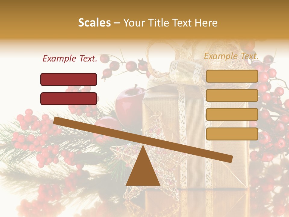 Retro Hanging Text PowerPoint Template