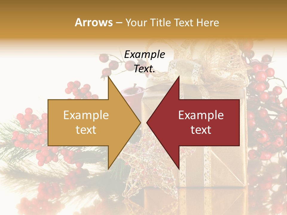 Retro Hanging Text PowerPoint Template