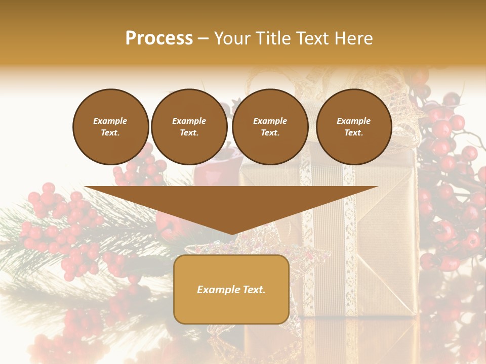 Retro Hanging Text PowerPoint Template