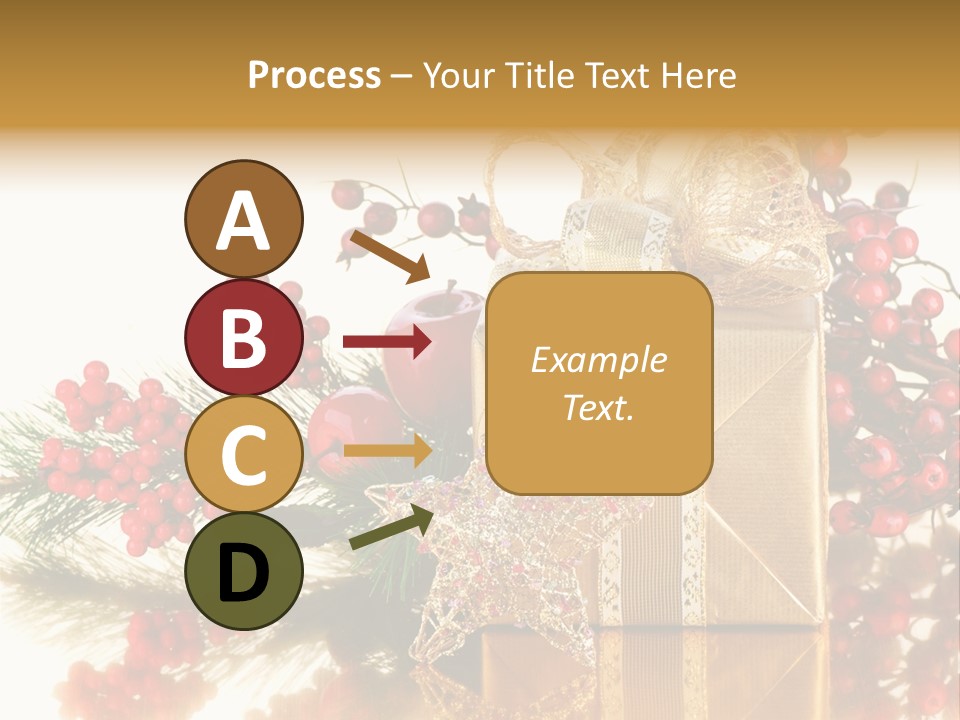 Retro Hanging Text PowerPoint Template