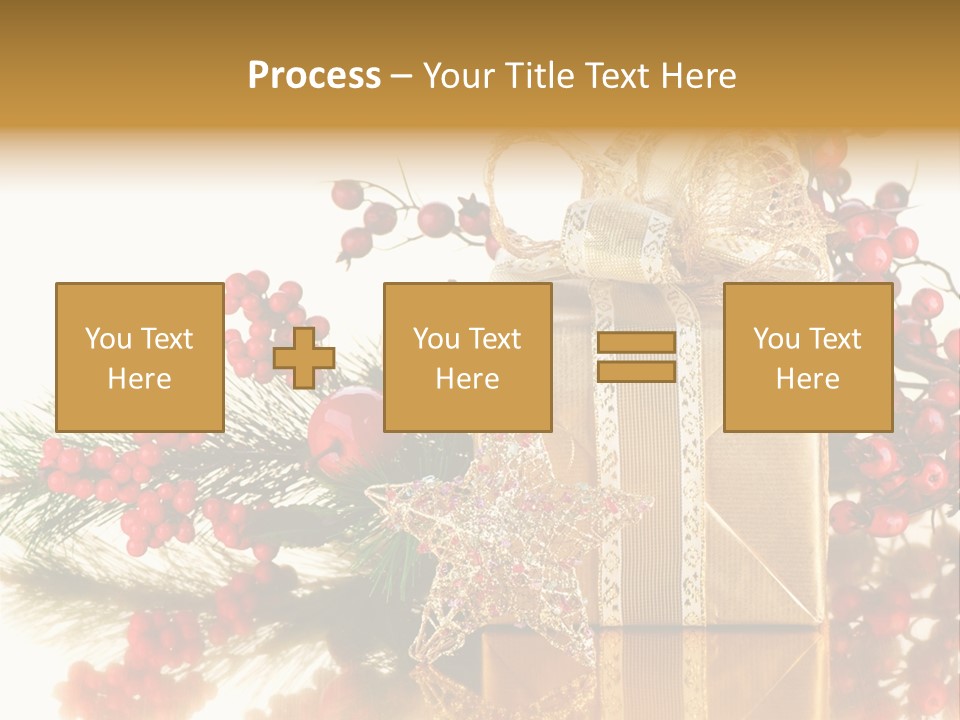 Retro Hanging Text PowerPoint Template
