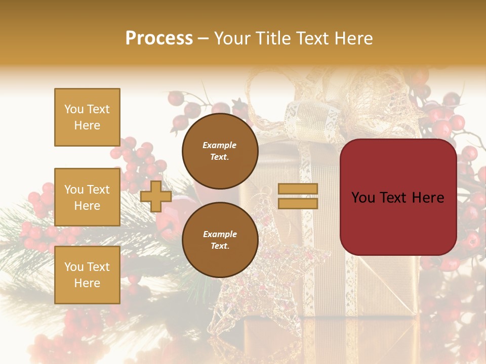 Retro Hanging Text PowerPoint Template