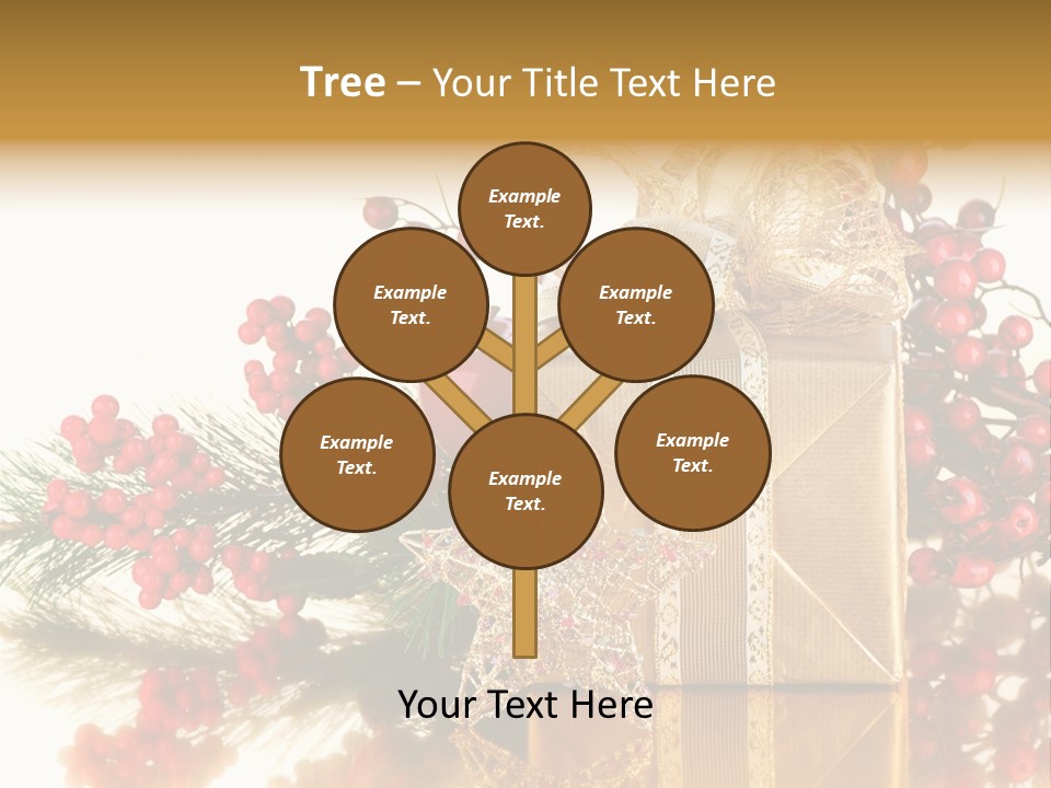 Retro Hanging Text PowerPoint Template