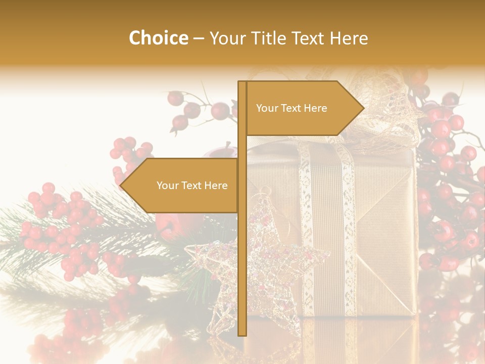 Retro Hanging Text PowerPoint Template