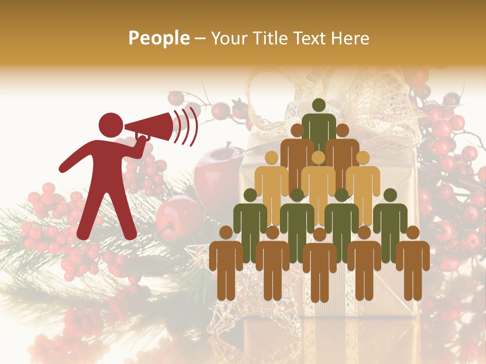 Retro Hanging Text PowerPoint Template