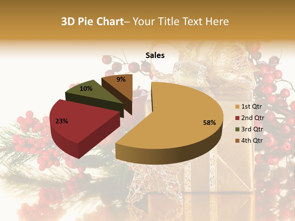 Retro Hanging Text PowerPoint Template