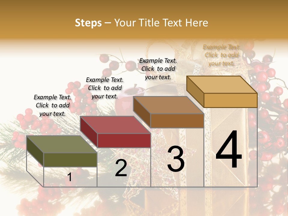 Retro Hanging Text PowerPoint Template