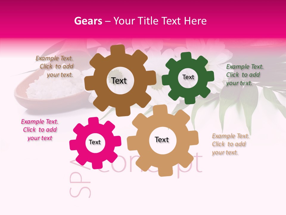 Light Peace Stress PowerPoint Template