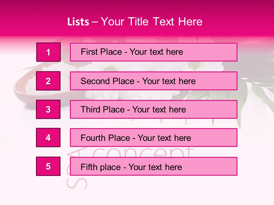 Light Peace Stress PowerPoint Template