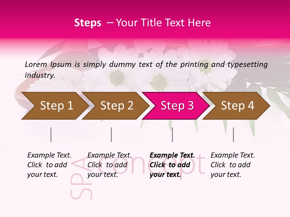 Light Peace Stress PowerPoint Template