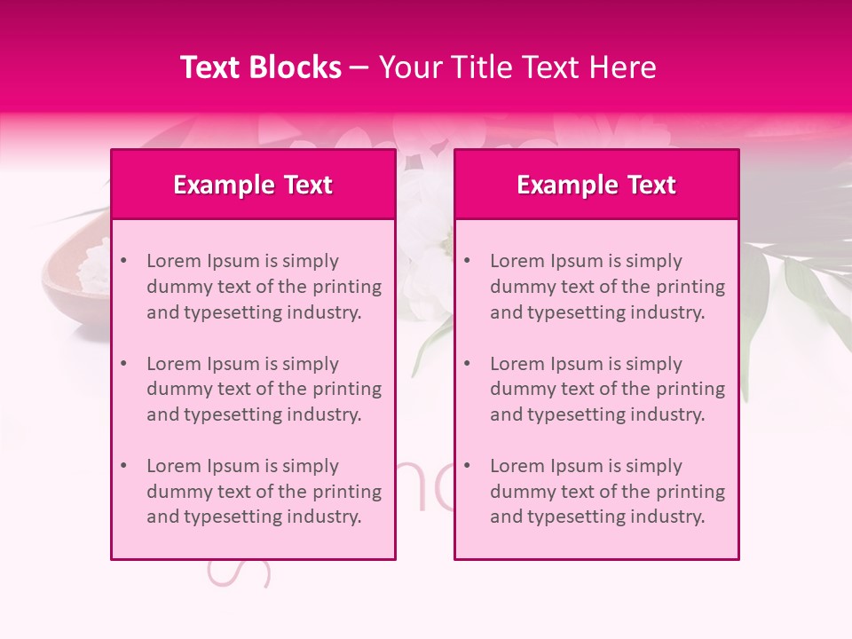 Light Peace Stress PowerPoint Template