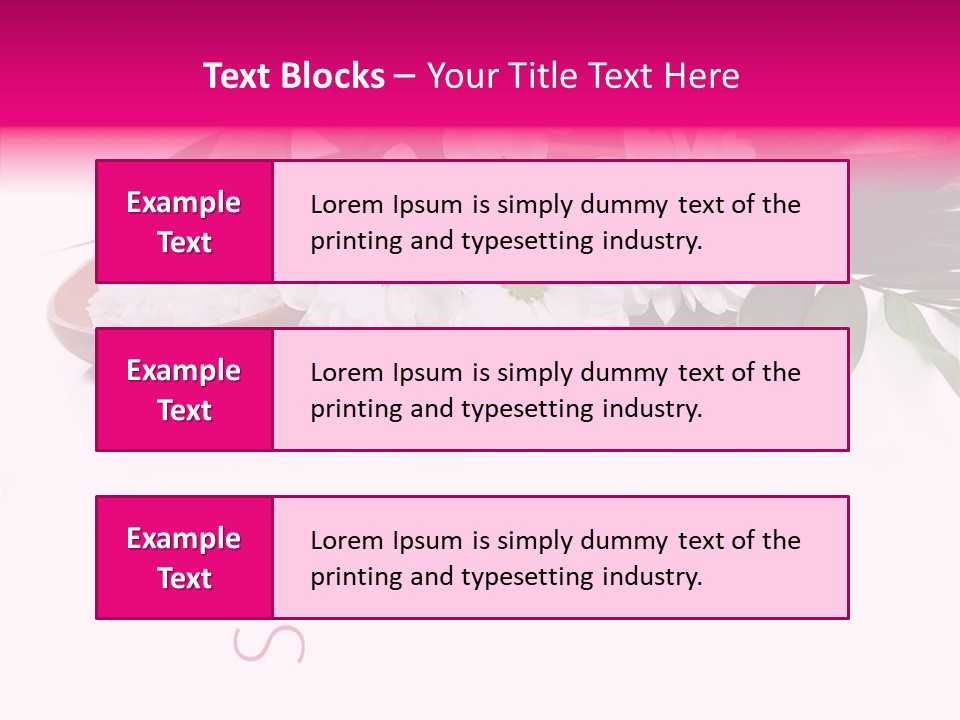 Light Peace Stress PowerPoint Template