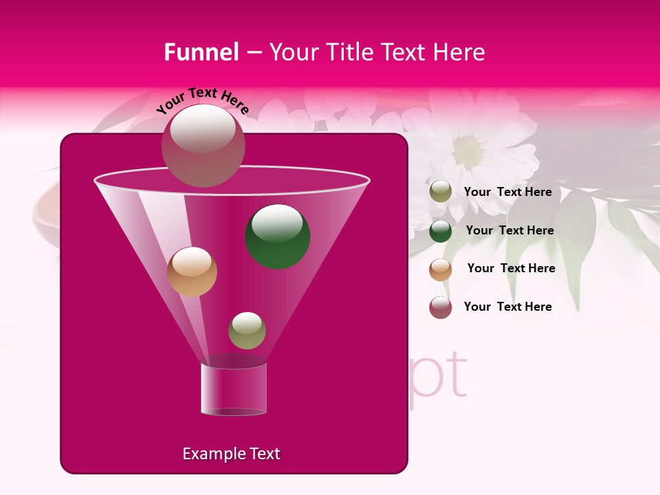 Light Peace Stress PowerPoint Template