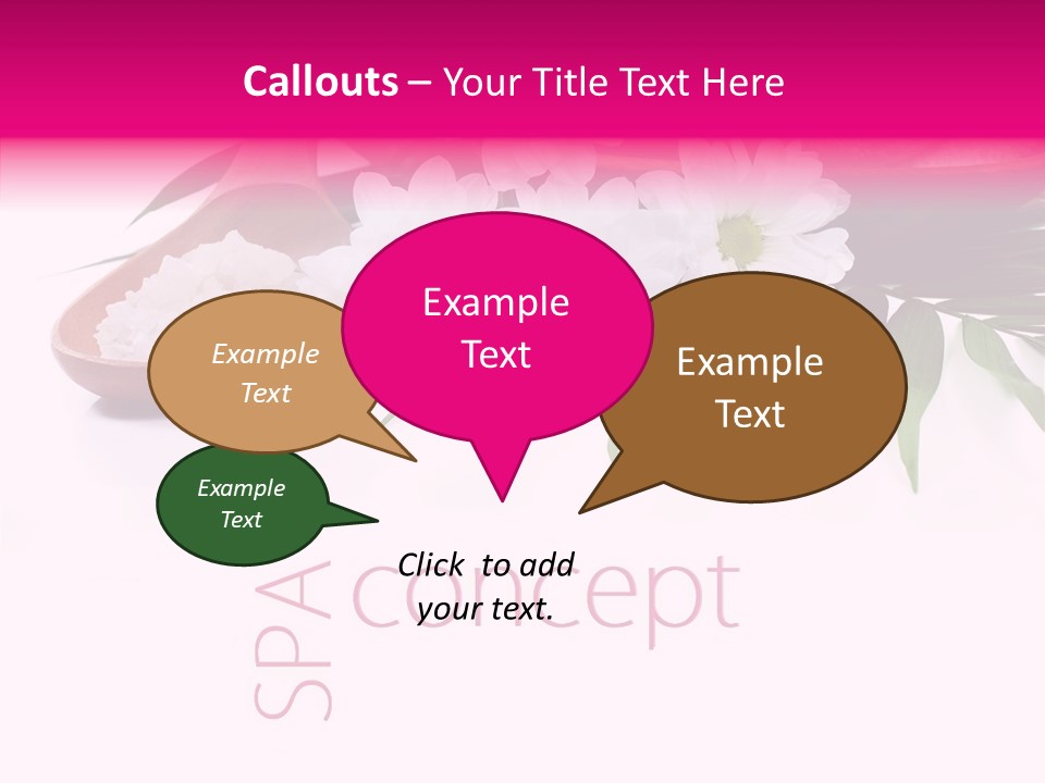 Light Peace Stress PowerPoint Template