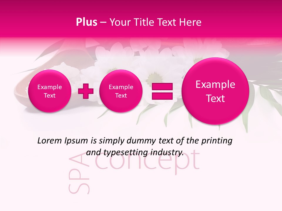 Light Peace Stress PowerPoint Template