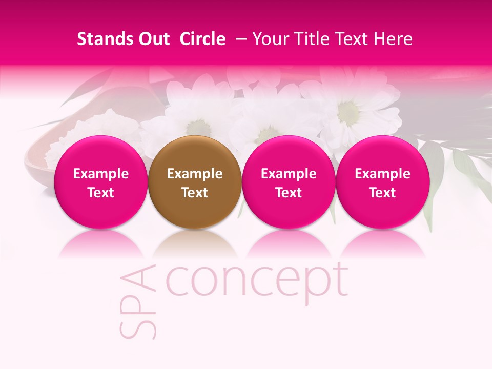 Light Peace Stress PowerPoint Template